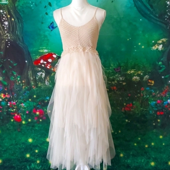 Y&B Dresses & Skirts - Tulle Y&B midi dress